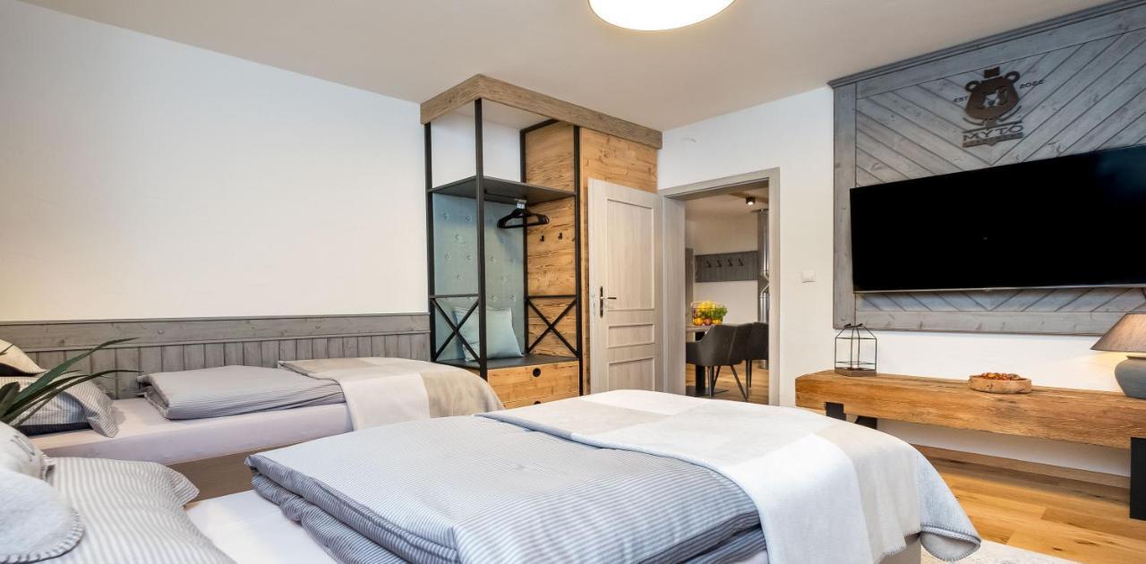 Apartman Stella Mýto pod Ďumbierom Dış mekan fotoğraf