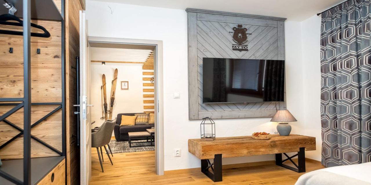 Apartman Stella Mýto pod Ďumbierom Dış mekan fotoğraf